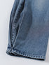 SIDE PLEATED DENIM PANTS / Y243-31045-3 /【 BLUE 】